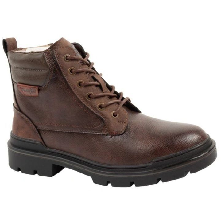 Vyriški auliniai batai Wrangler Nevada Men High, rudi