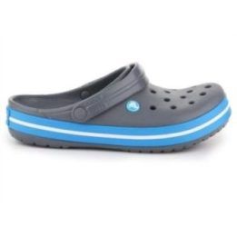 Crocs Crocband šlepetės, pilkos ir mėlynos