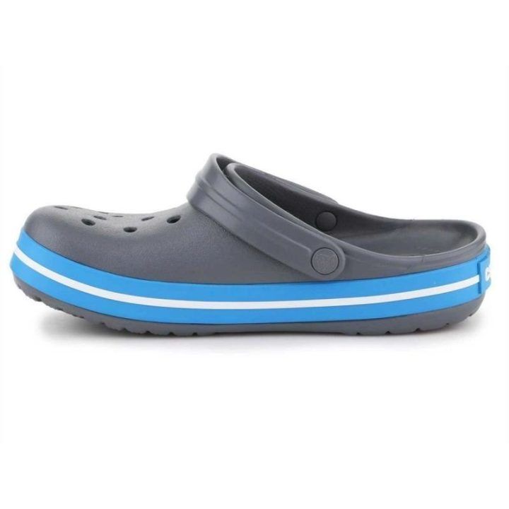 Crocs Crocband šlepetės, pilkos ir mėlynos