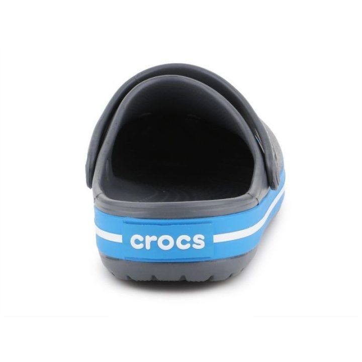 Crocs Crocband šlepetės, pilkos ir mėlynos