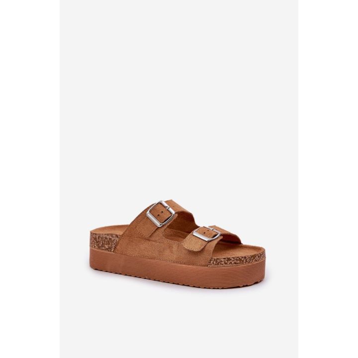 Zomšos imitacijos basutės su platforma Step in style