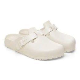 Birkenstock Boston EVA šlepetės moterims, kreminės