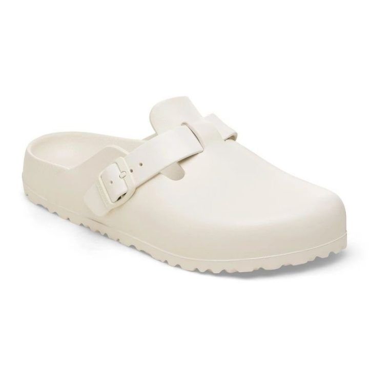 Birkenstock Boston EVA šlepetės moterims, kreminės