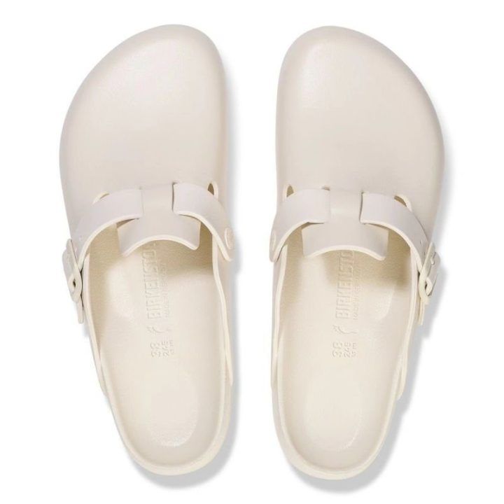Birkenstock Boston EVA šlepetės moterims, kreminės