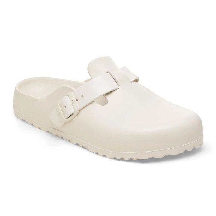 Birkenstock Boston EVA šlepetės moterims, kreminės