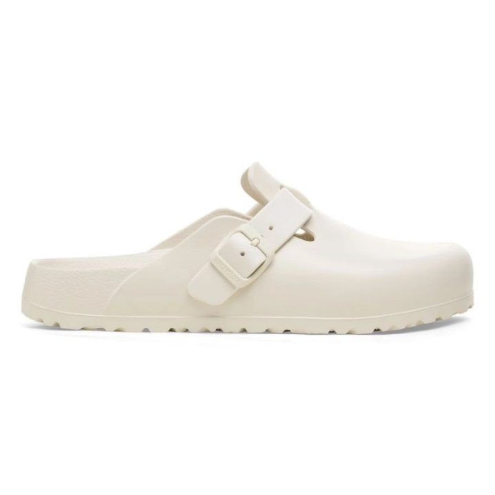 Birkenstock Boston EVA šlepetės moterims, kreminės