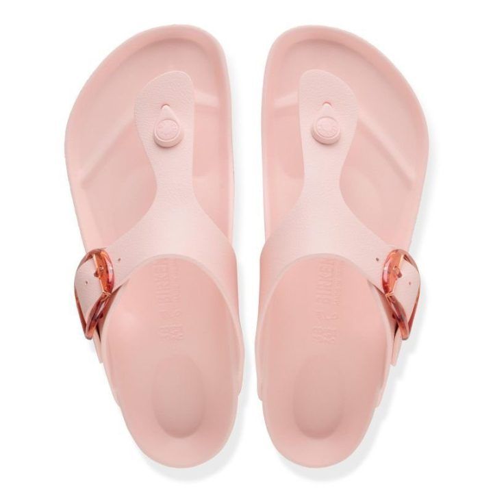 Moteriškos basutės Birkenstock Gizeh Big Buckle EVA, šviesiai rožinės