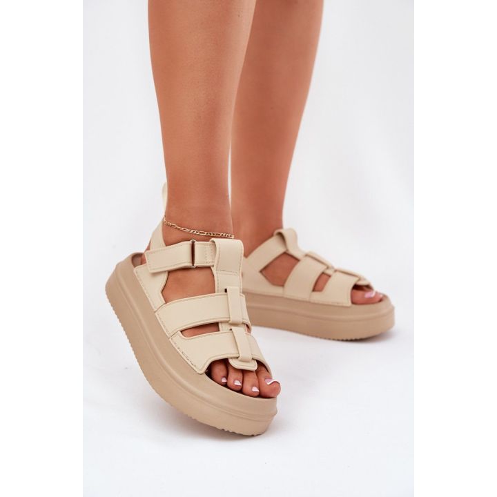 Moteriškos platforminės basutės Step in style