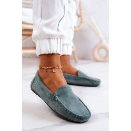 Mėlynos mokasinai Step in style