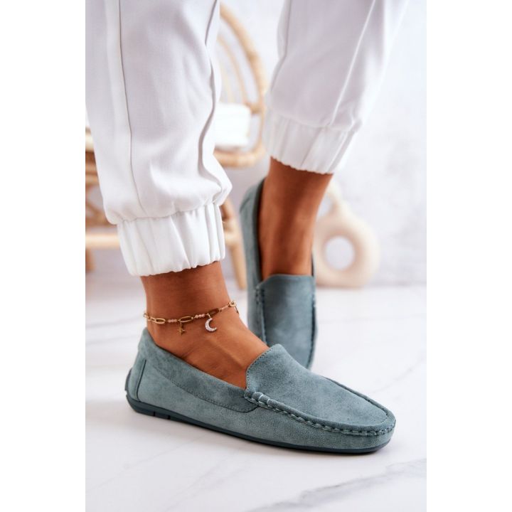 Mėlynos mokasinai Step in style