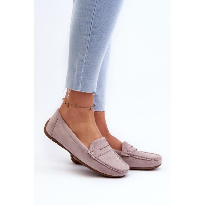 Mokasinai su dekoratyvine juostele Step in style