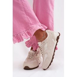 Smėlio spalvos sportbačiai Step in style