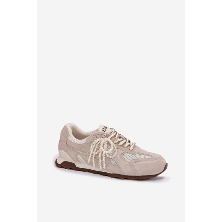 Smėlio spalvos sportbačiai Step in style