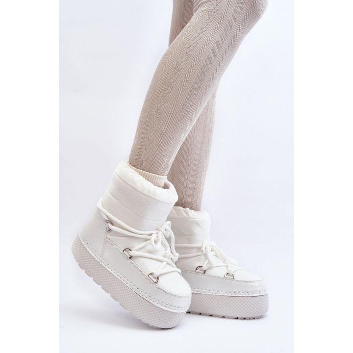 Balti sniego batai Step in style