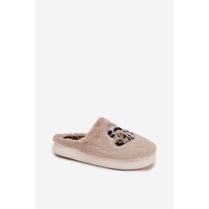 Moteriškos šlepetės su širdelėmis Step in style