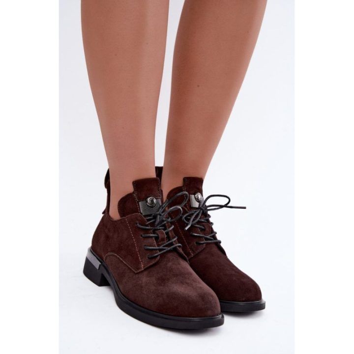 Bordo spalvos aulinukai su raišteliais Step in style
