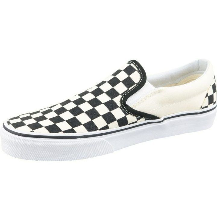 Vyriški Vans Classic Slip-On bateliai, juodai balti