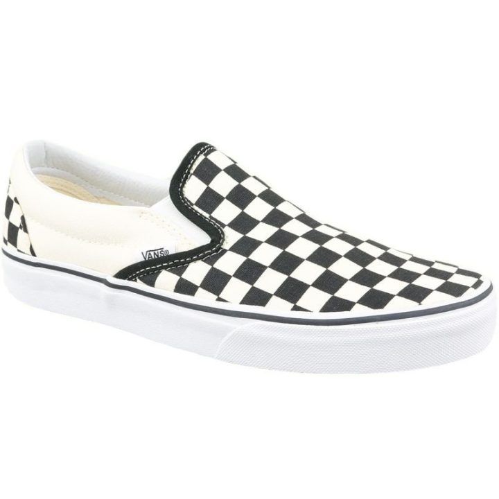 Vyriški Vans Classic Slip-On bateliai, juodai balti