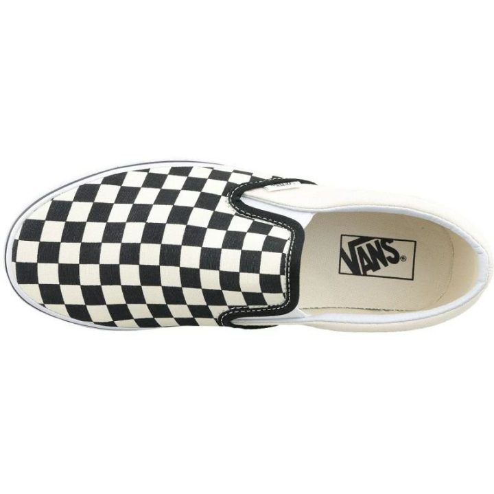 Vyriški Vans Classic Slip-On bateliai, juodai balti