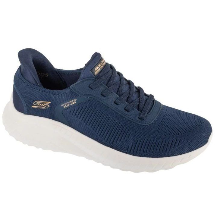 Batai Skechers Slip-Ins BOBS Sport Squad Chaos Current Muse, tamsiai mėlyni