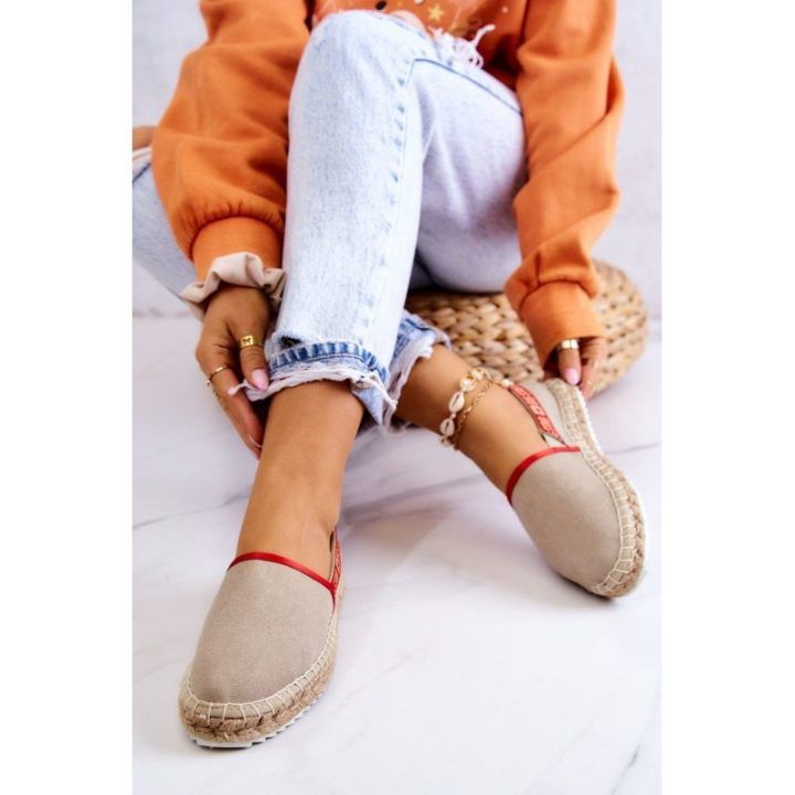 Espadrilės BIG STAR smėlio spalvos