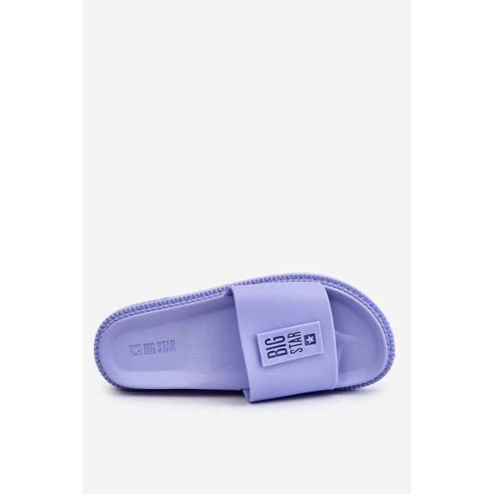 Šlepetės Big Star violetinės spalvos