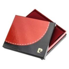 Piniginė Pierre Cardin – juoda / raudona