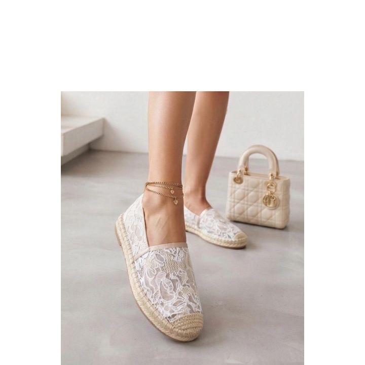 Nėriniuotos espadrilės Solea