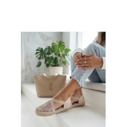 Kreminės espadrilės Solea