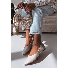Baltos balerinos Step in style