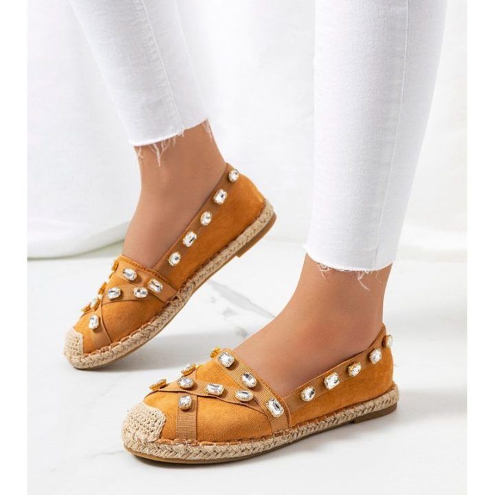 Rudos Chanou espadrilės Gemre – ruda