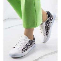 Baltos spalvos Kameta Snake sportbačiai