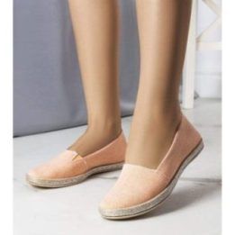 Rožinės moteriškos espadrilės Gemre