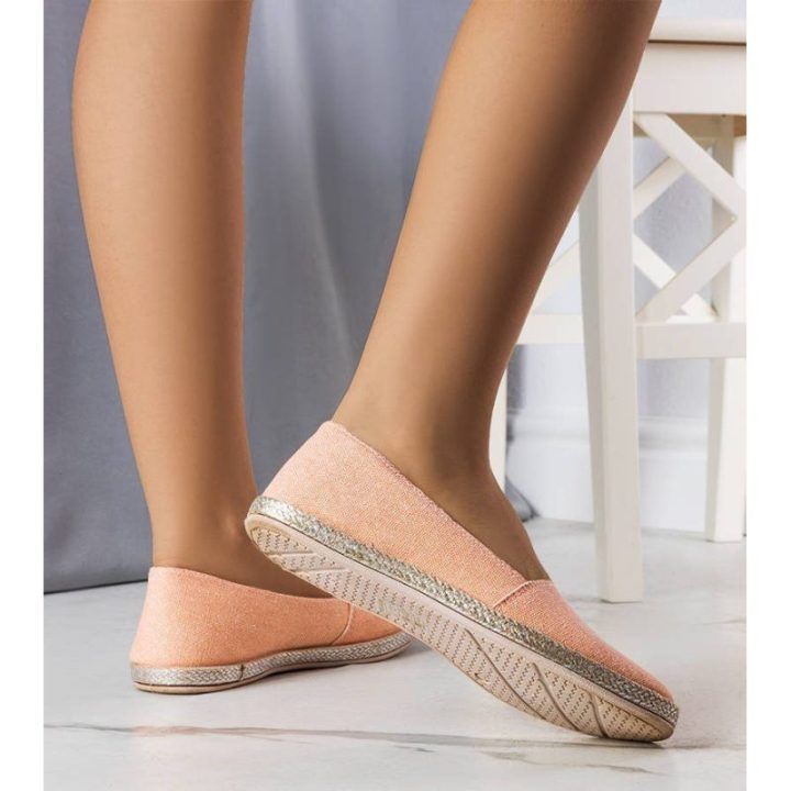 Rožinės moteriškos espadrilės Gemre