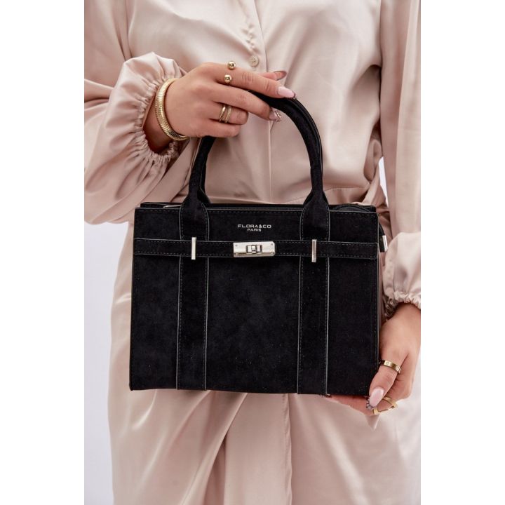 Juoda rankinė per petį Flora&Co Paris