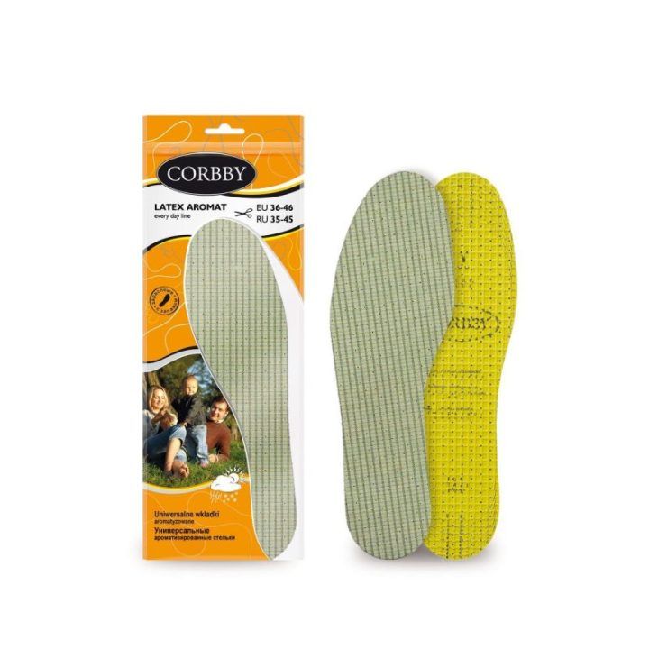 Corbby LATEX AROMAT vidpadžiai s su aromatine medžiaga