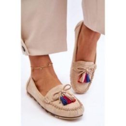 Mokasinai smėlio spalvos Step In Style