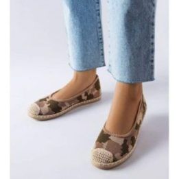 Žalios slip-on espadrilės Benedum