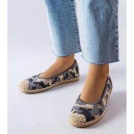 Pilkos espadrilės Benedum Gemre – rusvai pilka