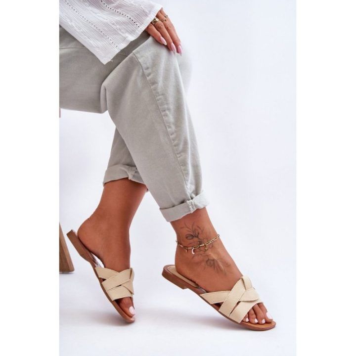 Šlepetės Step In Style – tamsiai smėlio