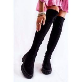 Ilgaauliai batai Step In Style – juoda