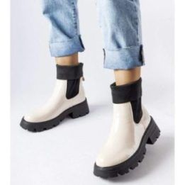 Breolungi smėlio spalvos slip-on bagger batai
