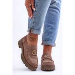 Mokasinai Step In Style – tamsiai smėlio
