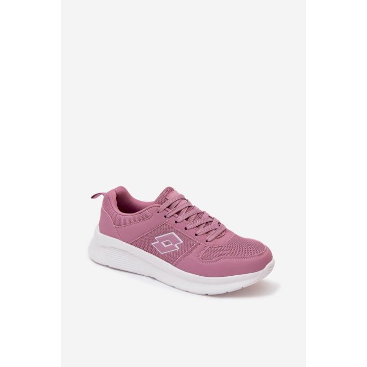 Pudros rožiniai platforminiai sportbačiai Step in style