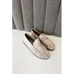 Mokasinai su zomšos imitacijos viršutine medžiaga Step in style
