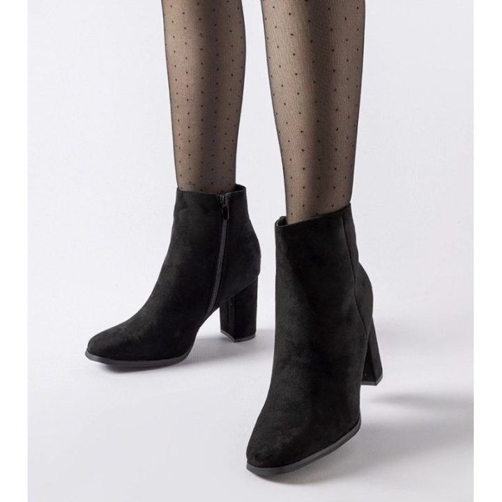 Juodi stiletto batai Gemre