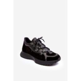 Moteriški odiniai sportiniai bateliai M01/2 Zazoo Black