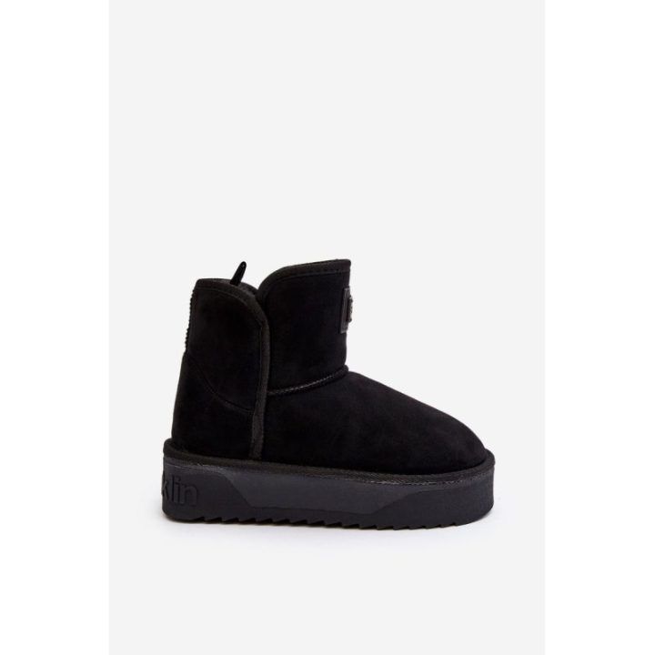 Neperšlampami sniego batai ant platformos DFranklin DFSH371004 Black