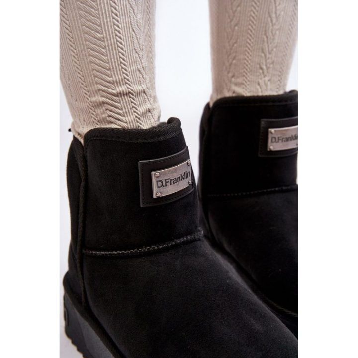 Neperšlampami sniego batai ant platformos DFranklin DFSH371004 Black