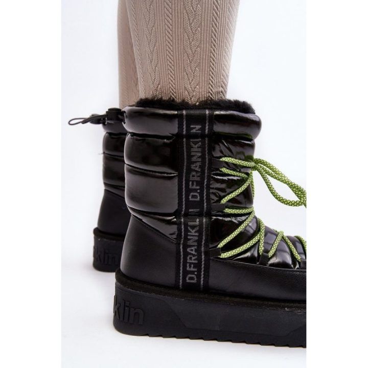 Sniego batai ant storo pado DFranklin DFSH371007 Black